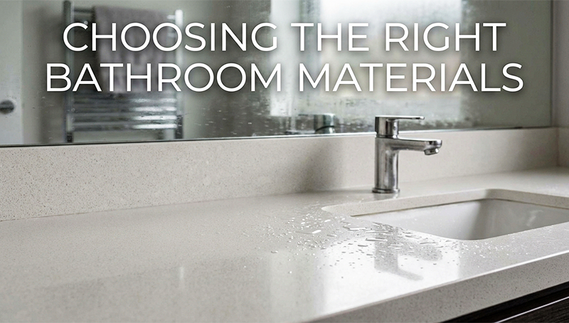 Choosing the Right Bathroom Materials: Durable Options That Last for Years