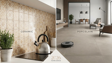 Ceramic vs Porcelain Tiles: Which One Is Better in 2026?