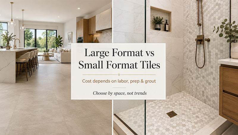 Large Format Tiles vs Small Format Tiles: Which One Suits Your Home Best?