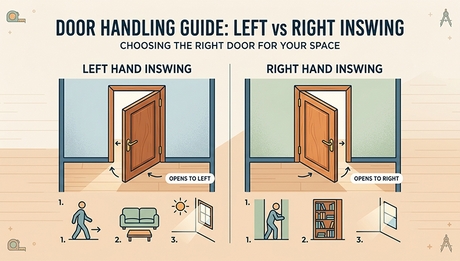 Door Handling Guide: Left vs Right Inswing and How to Choose