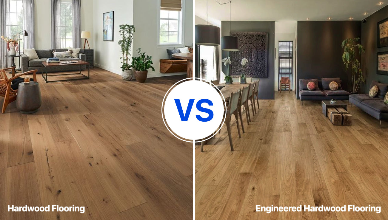 Hardwood vs Engineered Hardwood Flooring