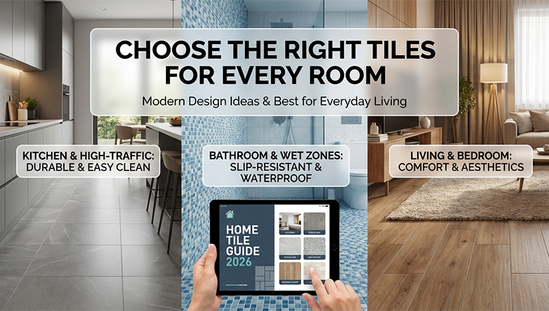 How to Choose the Right Tiles for Every Room in Your Home