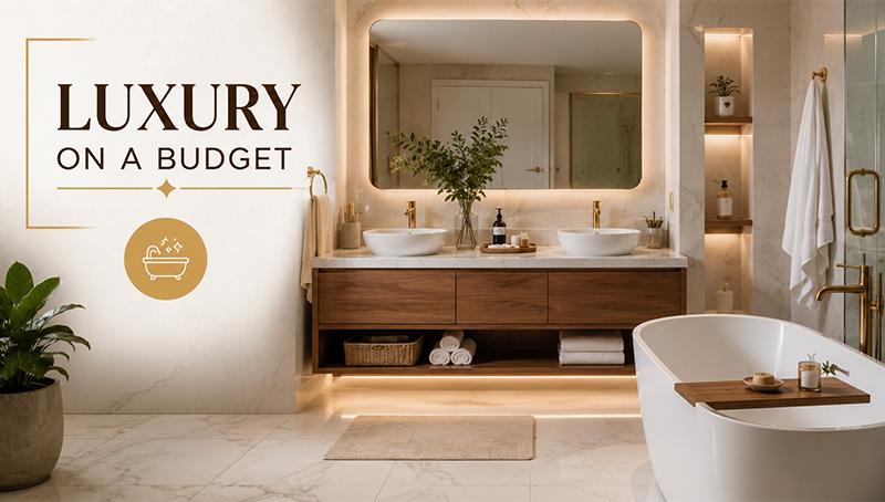 How to Make a Master Bathroom Feel Luxurious on a Real Budget