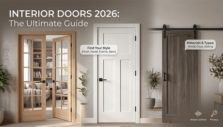 Interior Doors 2026: Types, Styles, Materials & Buying Guide