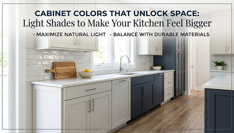 Kitchen Cabinet Colors That Make Spaces Look Bigger