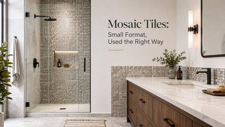 Mosaic Tiles: How to Use Small Format Tile the Right Way