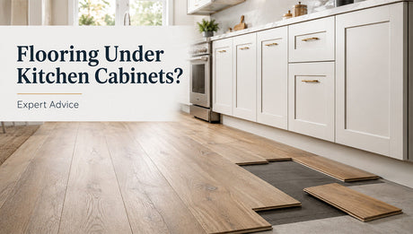 Should You Install Flooring Under Kitchen Cabinets? Expert Advice