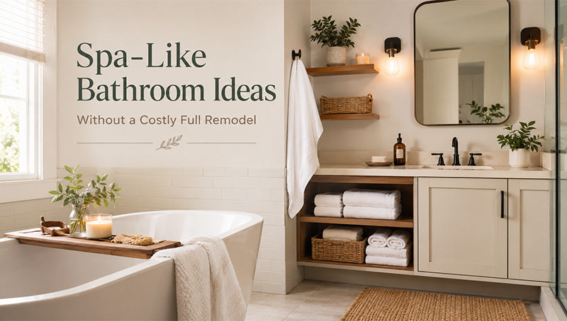 Spa-Like Bathroom Ideas Without a Costly Full Remodel