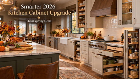 Thanksgiving Deals for a Smarter 2026 Kitchen Cabinet Upgrade