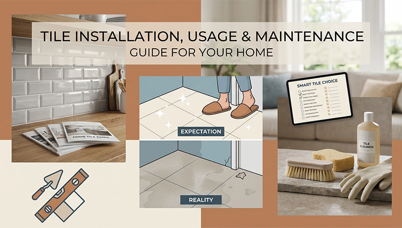 Tile Installation, Usage & Maintenance Guide for Your Home