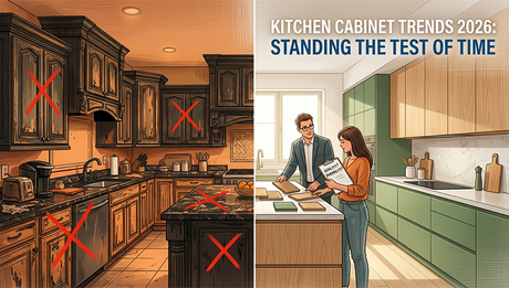 Top Kitchen Cabinet Trends for 2026 That Stand the Test of Time