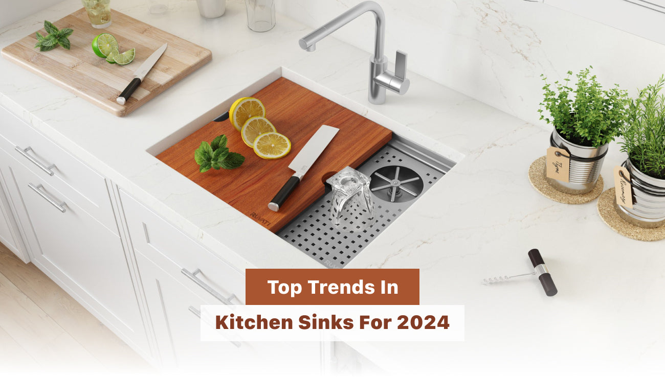 Top Trends in Kitchen Sinks for 2024