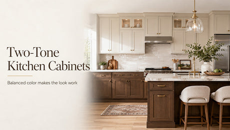 Two-Tone Kitchen Cabinets: Get the Look Without Feeling Gimmicky