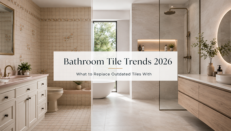 Why Bathroom Tiles Look Outdated and What to Replace Them With