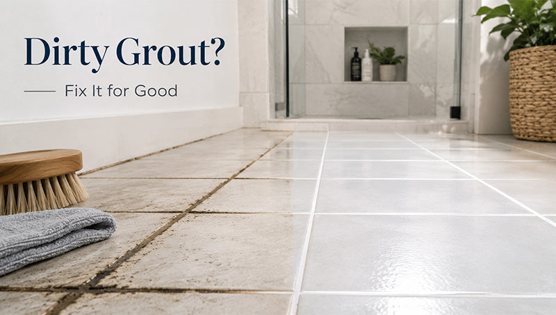 Why Grout Gets Dirty So Fast and How to Fix It for Good