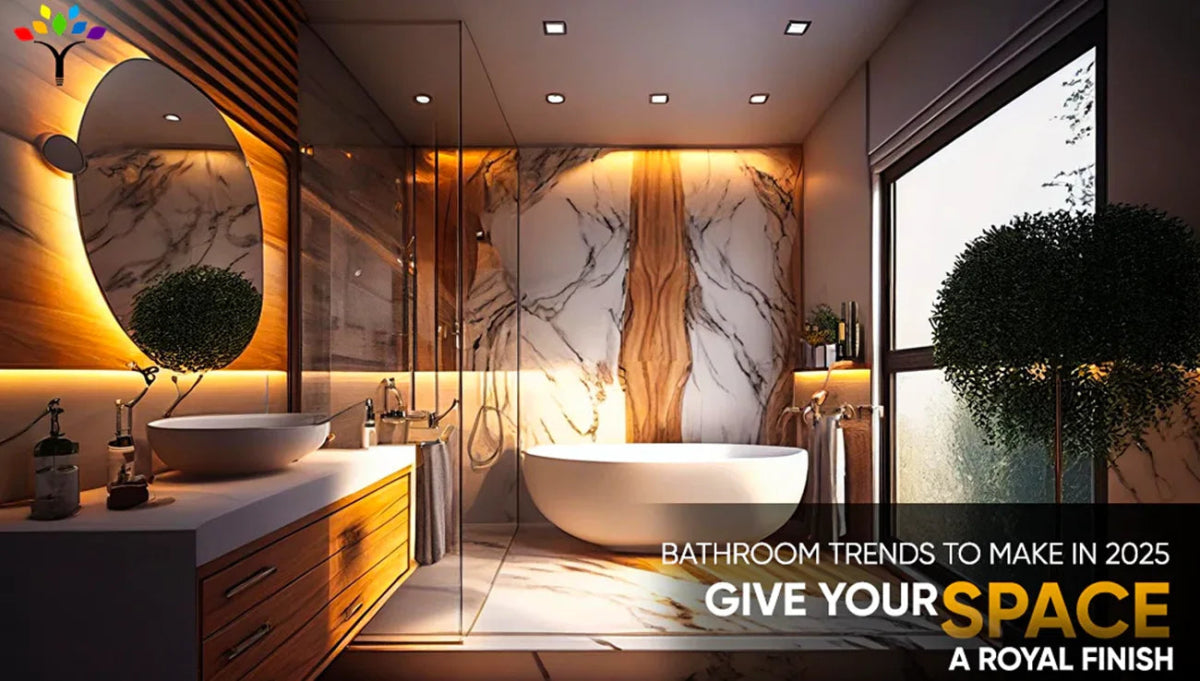 Bathroom Trends To Make in 2025: Give Your Space A Royal Finish - BUILDMYPLACE