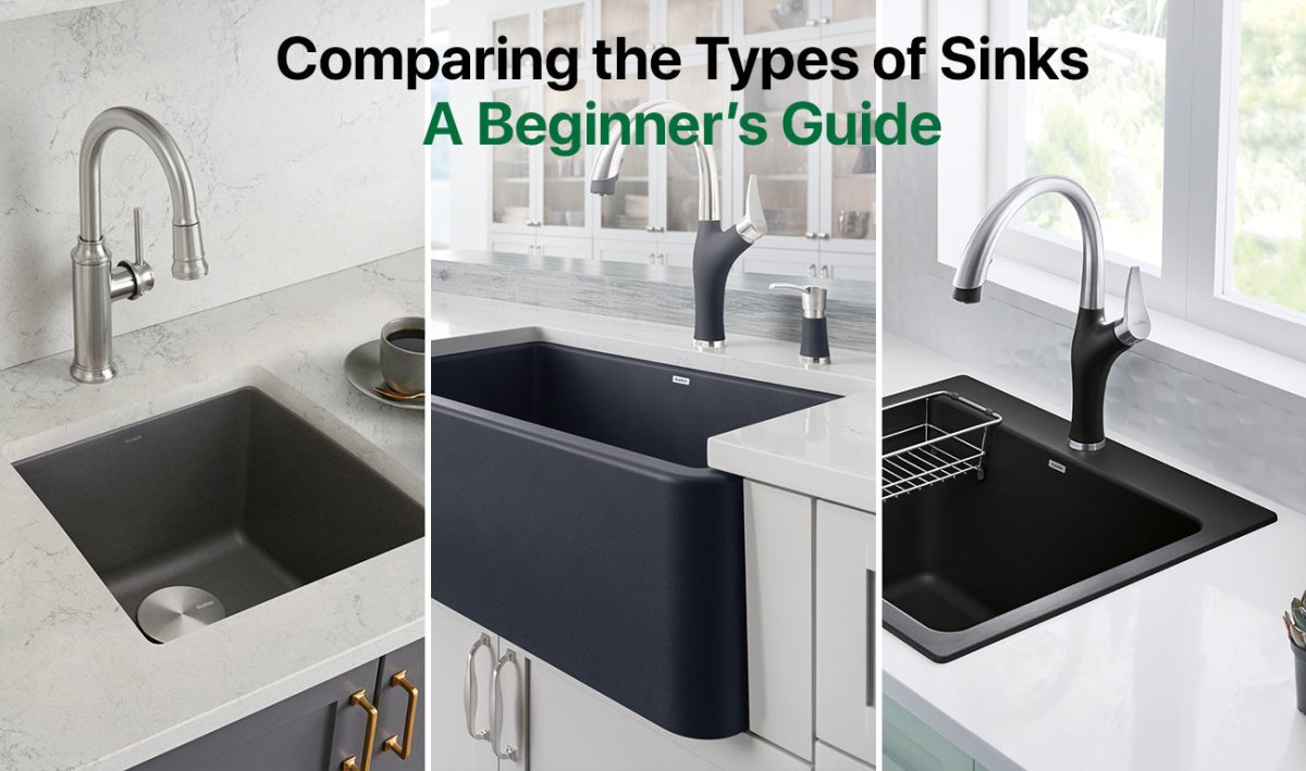 Comparing the Types of Sinks - A Beginner’s Guide - BUILDMYPLACE