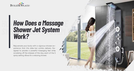 How Does A Massage Shower Jet System Work? - BUILDMYPLACE