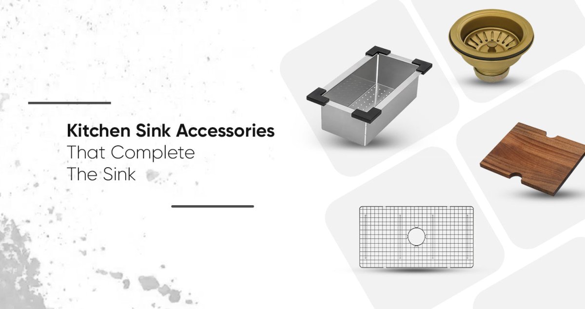 Kitchen Sink Accessories That Complete The Sink - BUILDMYPLACE