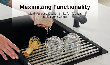 Maximizing Functionality: Multi-Purpose Kitchen Sinks for Today's Busy Home Cooks - BUILDMYPLACE