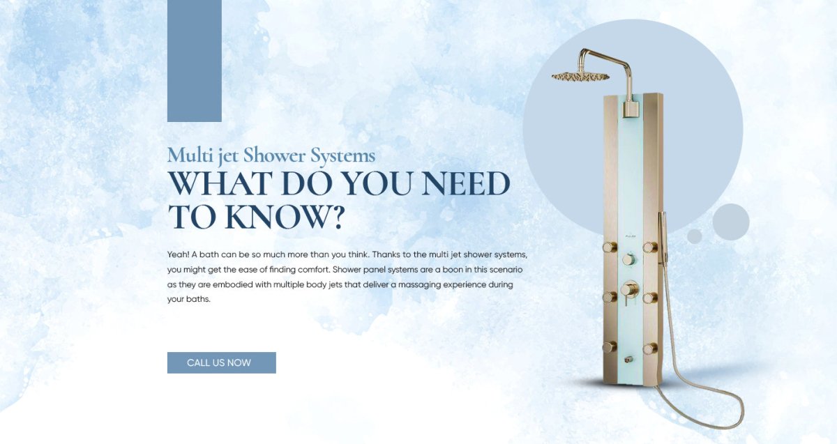 Multi Jet Shower Systems - What Do You Need To Know? - BUILDMYPLACE