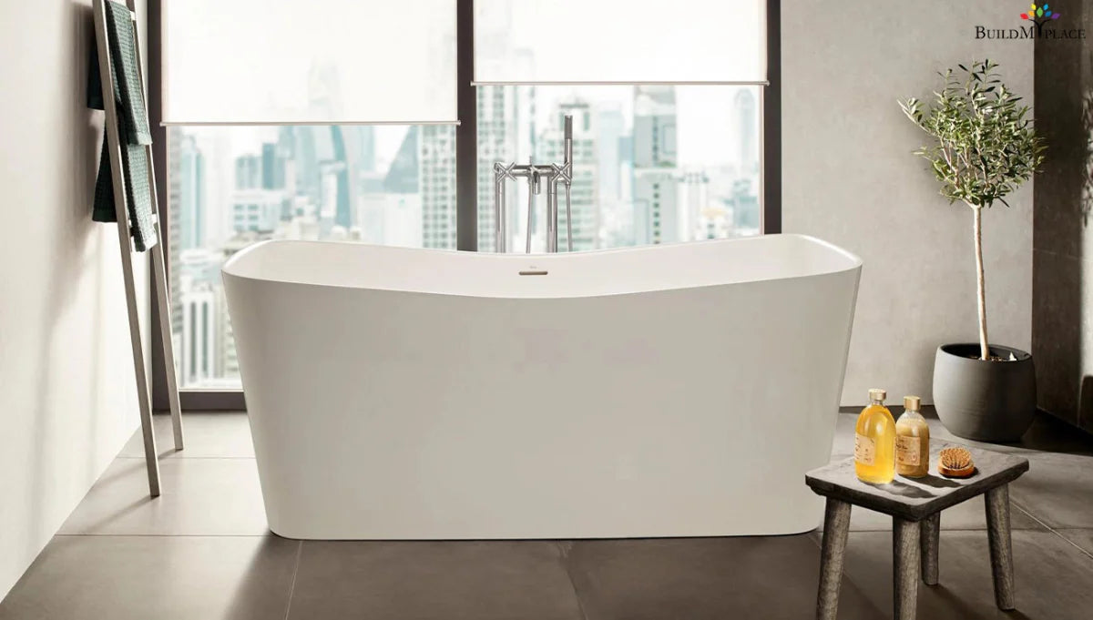 Small Bathroom, Big Impact: How to adjust the freestanding bathtubs in compact spaces? - BUILDMYPLACE