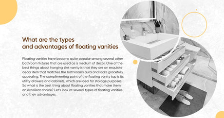 What Are The Types And Advantages of Floating Vanities? - BUILDMYPLACE