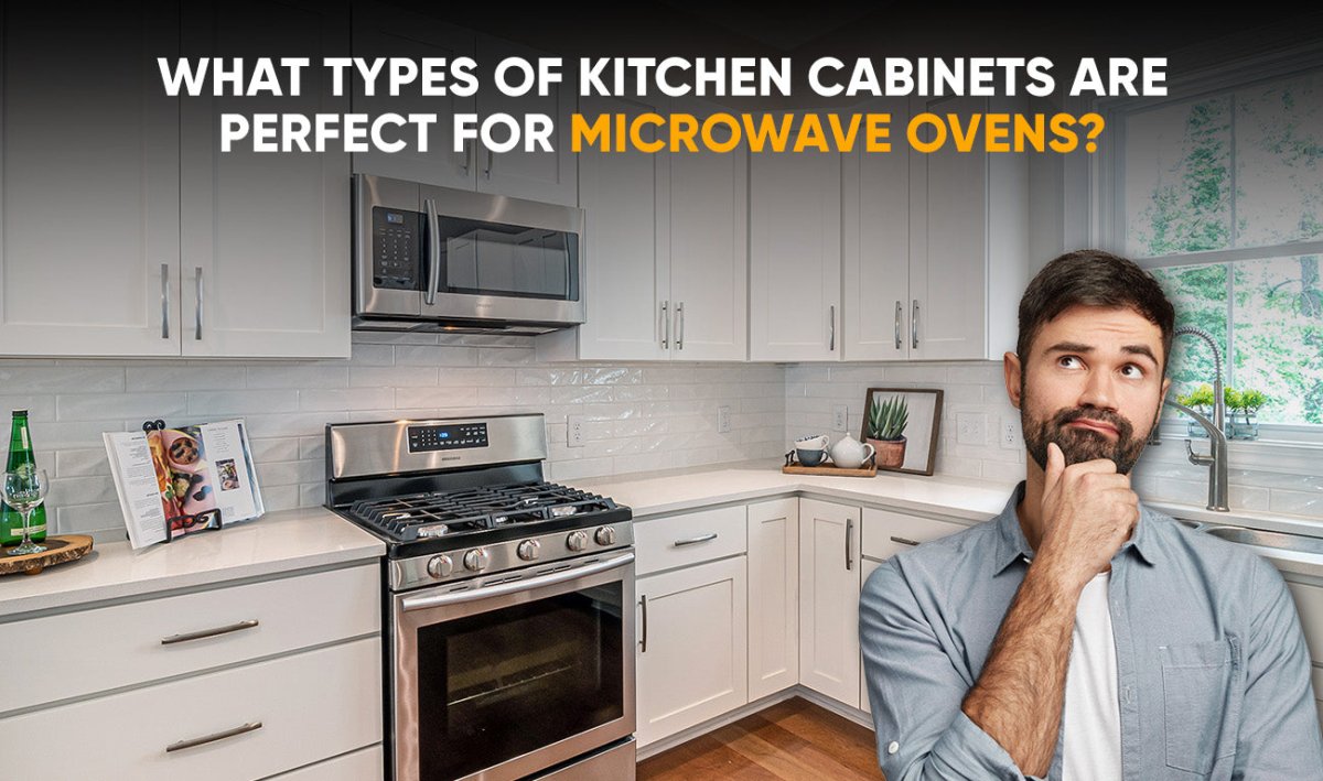 What Types of Kitchen Cabinets Are Perfect for Microwave Ovens? - BUILDMYPLACE