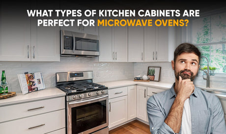 What Types of Kitchen Cabinets Are Perfect for Microwave Ovens? - BUILDMYPLACE