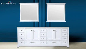 Which of the Materials is More Resilient for Bathroom Vanities Without Tops? - BUILDMYPLACE