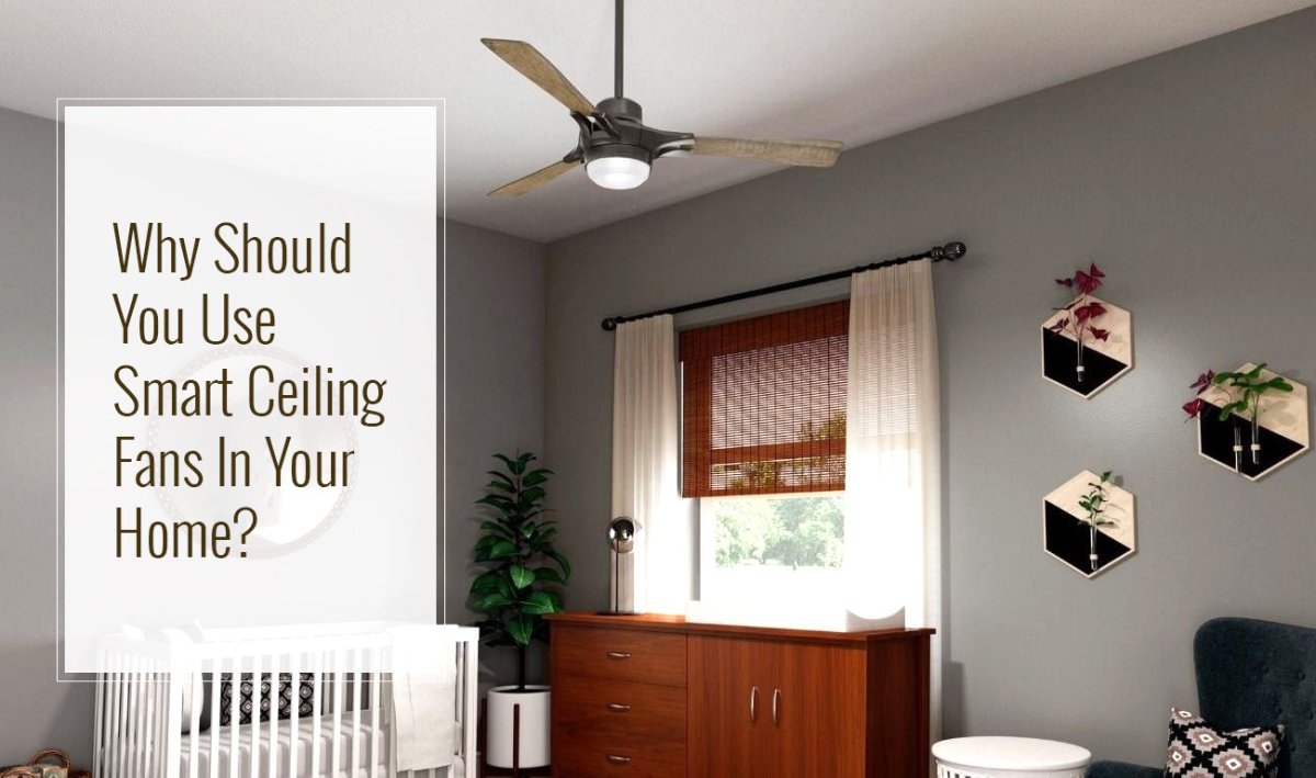 Why Should You Use Smart Ceiling Fans In Your Home? - BUILDMYPLACE