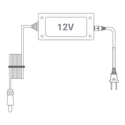 12V LED Strip Light Drivers & Power Supplies - BUILDMYPLACE