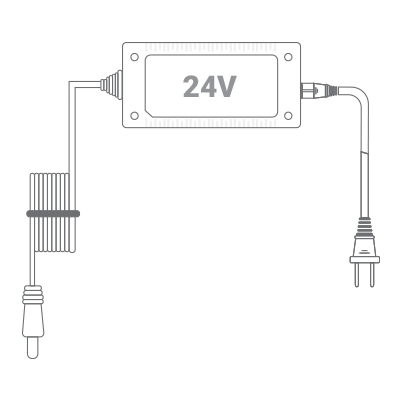 24V LED Strip Light Drivers & Power Supplies - BUILDMYPLACE