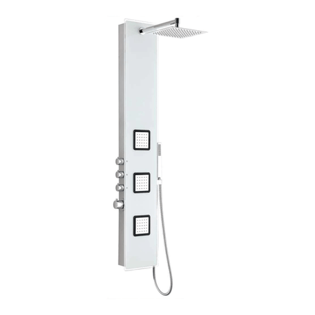 3 Jet Shower Panel - Shower Panel - BUILDMYPLACE