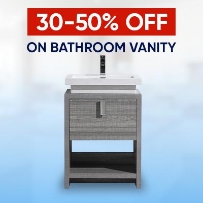 30-50% Off Bathroom Vanity - BUILDMYPLACE