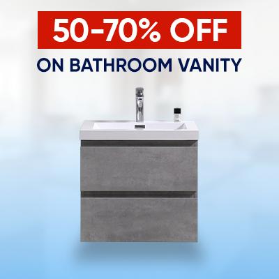 50-70% Off Bathroom Vanity - BUILDMYPLACE