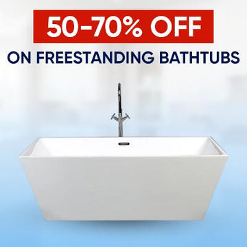 50-70% OFF on Freestanding Tubs