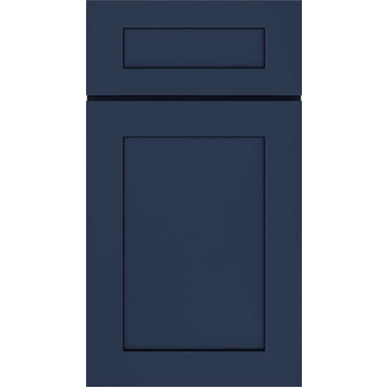 Navy Shaker Cabinets