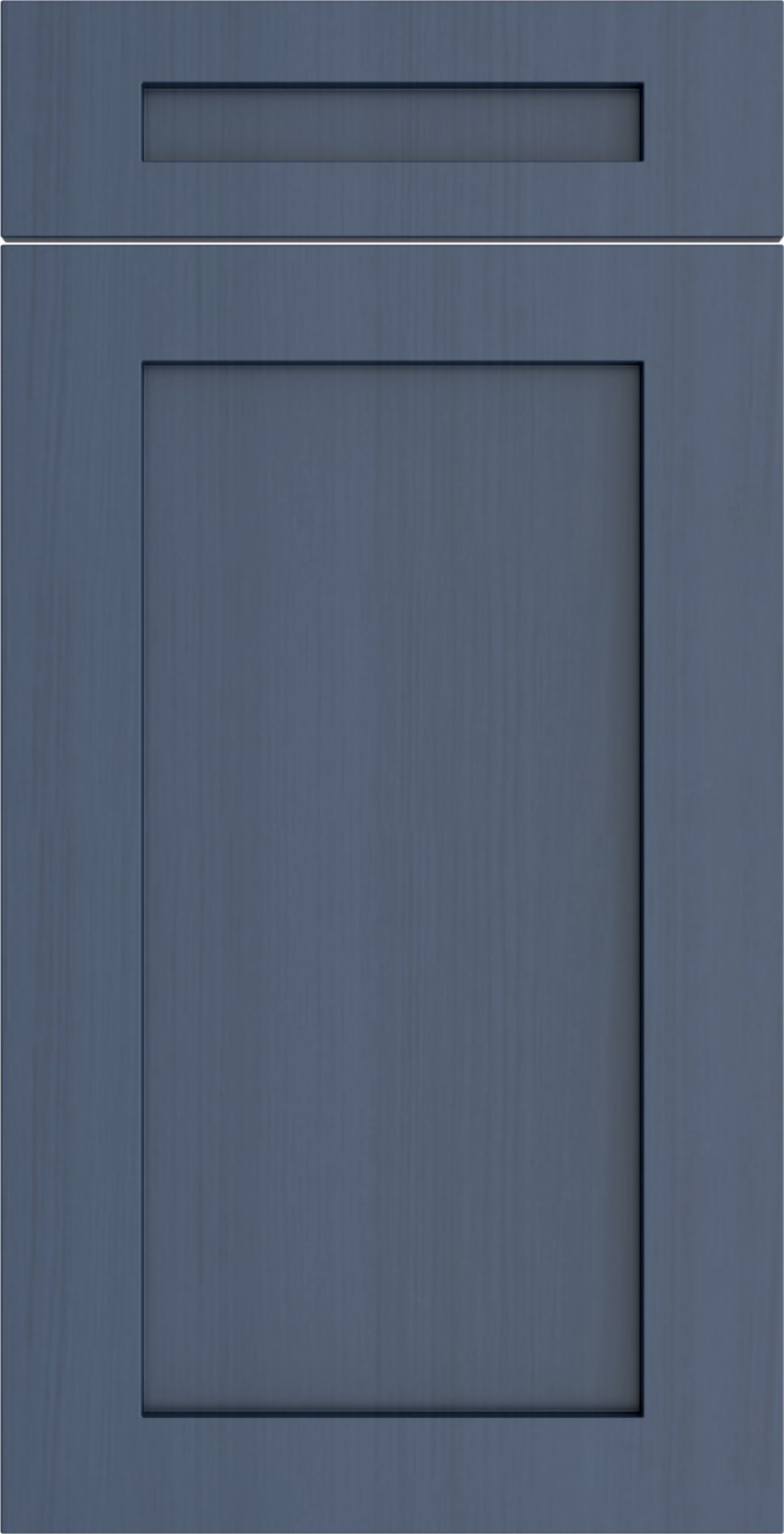 Aria Navy Blue Shaker Wall Cabinets