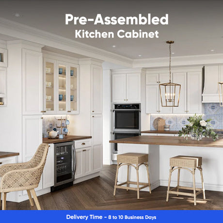 Pre-assembled Quick ship Cabinets