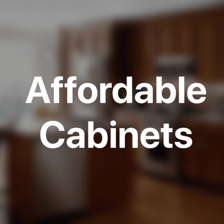 Affordable Kitchen Cabinets - BUILDMYPLACE