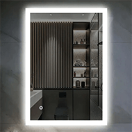 LED Lighted Vanity Mirror - Inner Edge Style - BuildMyPlace