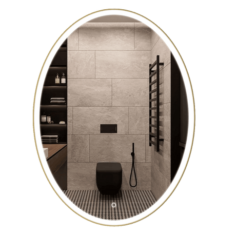 LED Lighted Vanity Mirror - Lunar Style - BuildMyPlace