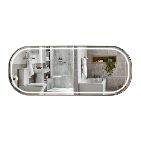 LED Lighted Vanity Mirror - Real X Style - BuildMyPlace