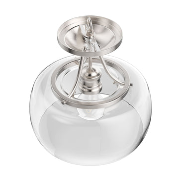 1-light-simple-dome-semi-flush-mount