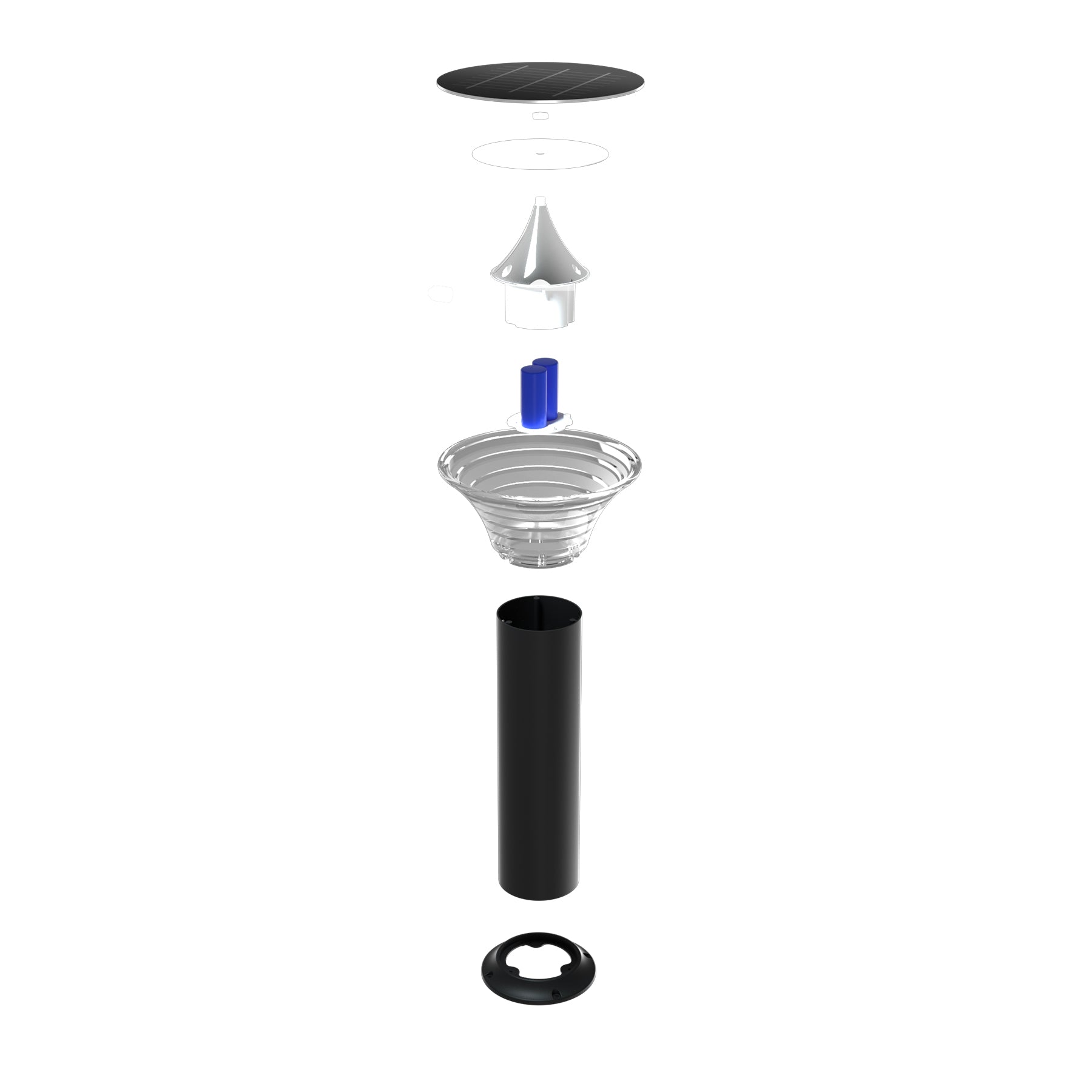 LED Solar Bollard Lights