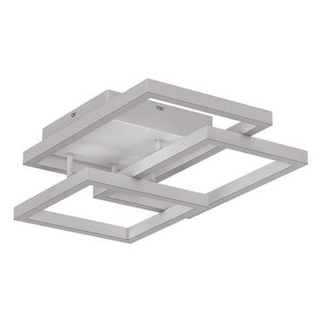 Modern LED Flushmount Light, Dimmable, 3000K (Warm White), Sand White (C2214-3S)