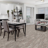 Shaw Floorte Pro Endura 512C Plus 0736V-00138, Ivory SPC Vinyl Flooring, 7" x 48" x 4.8mm (18.68SQ FT/ CTN)