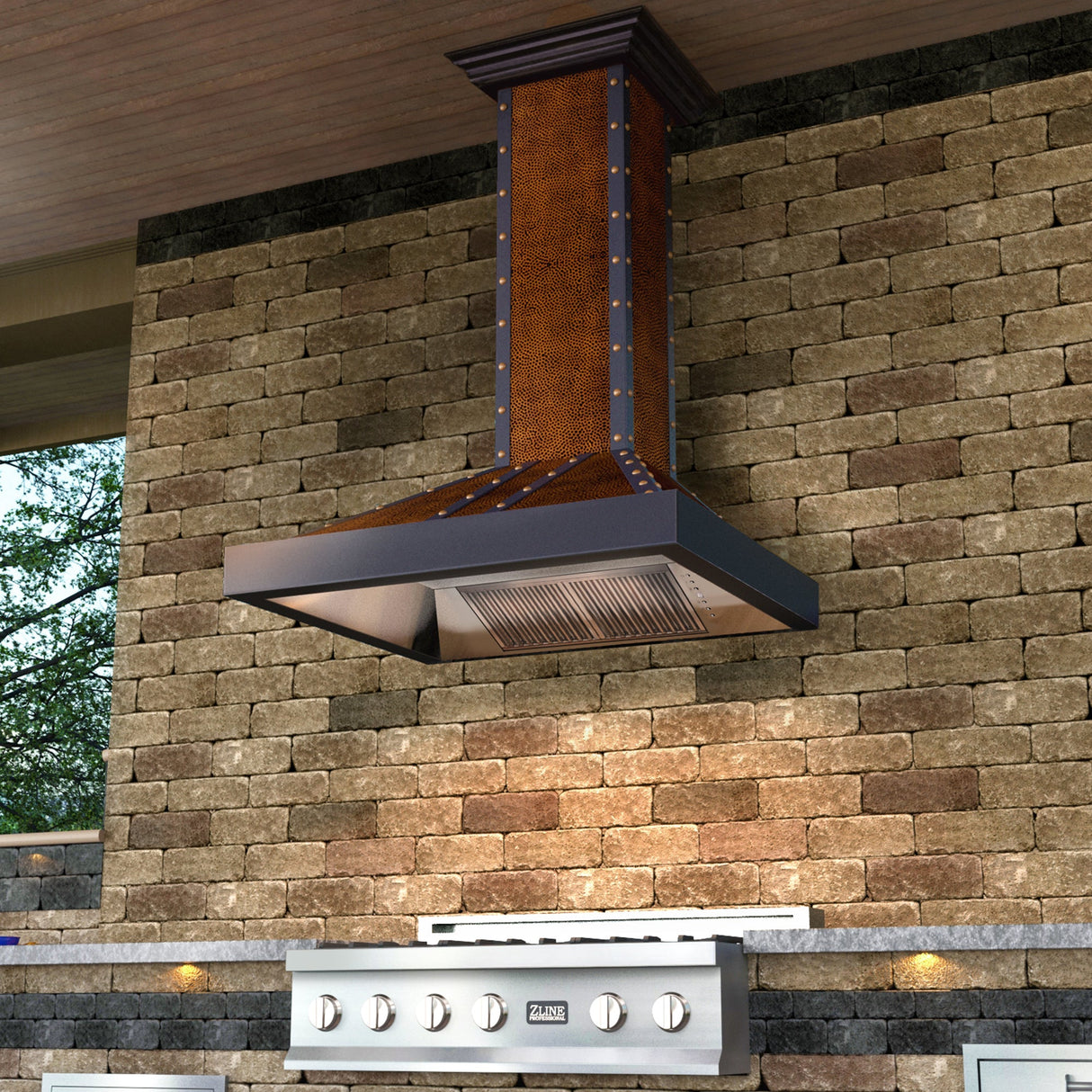 ZLINE 30 in. Convertible Vent Designer Series Wall Mount Range Hood (655-HBBBB-30)