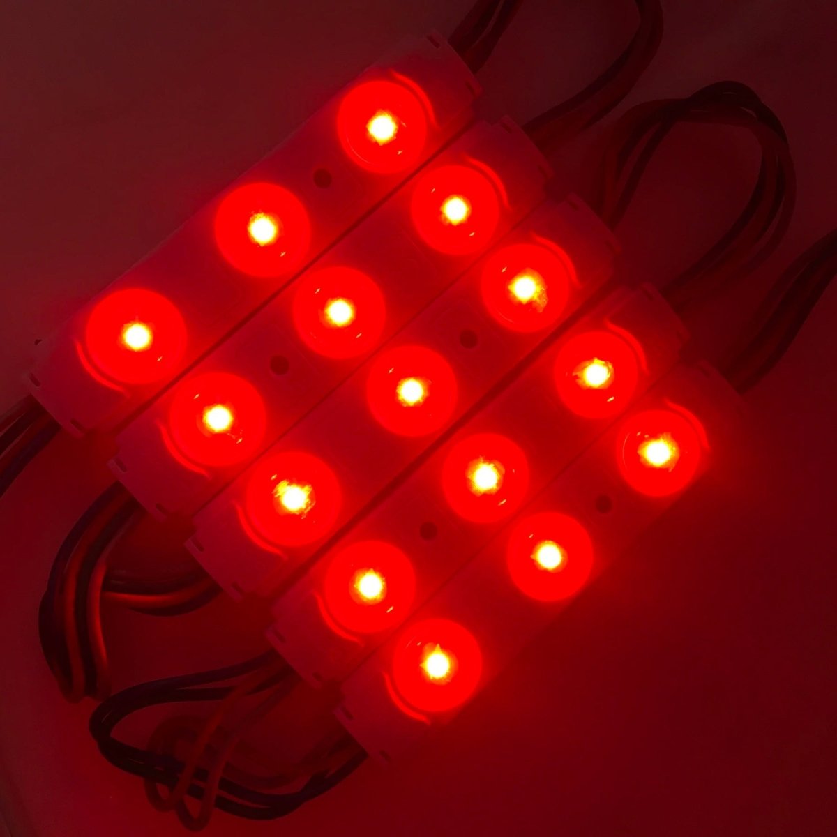 0.65W LED Module Lights For Advertising Sign Letters - 45 - Pack - 3 LEDs/Mod - 7000K - UL Listed - BUILDMYPLACE